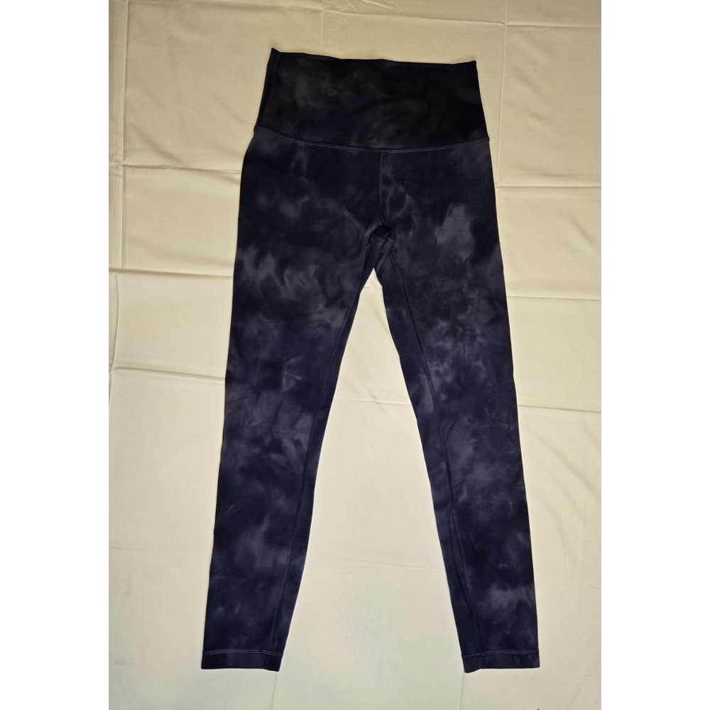 lululemon athletica Black Tie-Dye High-Rise Leggings